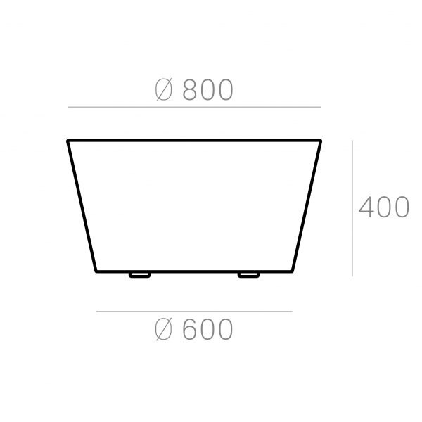 Стол CONOS MINI S чертеж